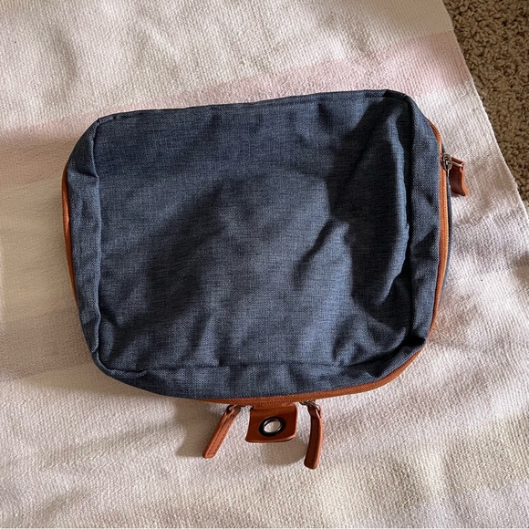 Nordace NWOT blue zipper travel compression cube bag - Picture 1 of 6